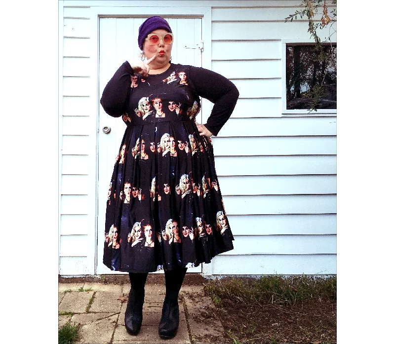 Hocus Pocus Vee Sleeveless Dress Plus Sizes available