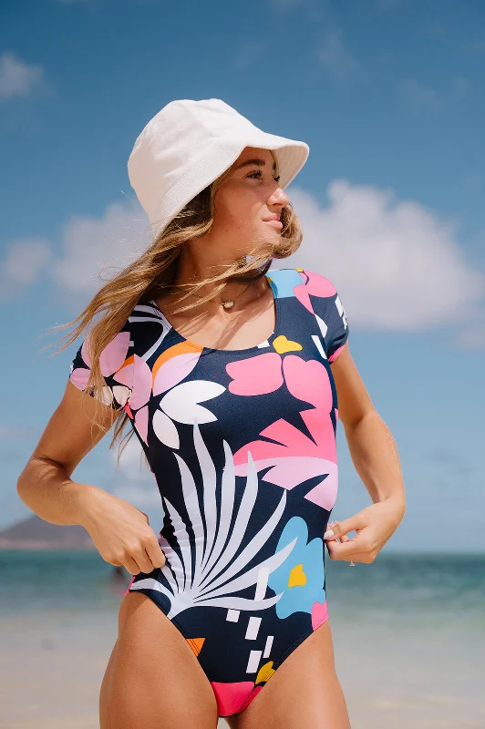 Kirra One Piece | Blue Wave Floral