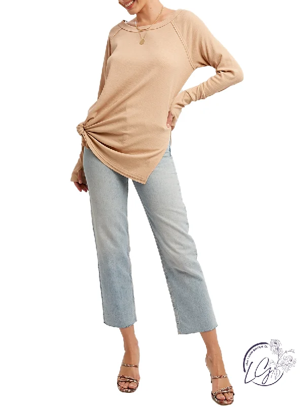 Puffer - Sleeve Women Long Sleeve Top for a Fashion - Forward LookWeekday Chill Ribbed Long Sleeve