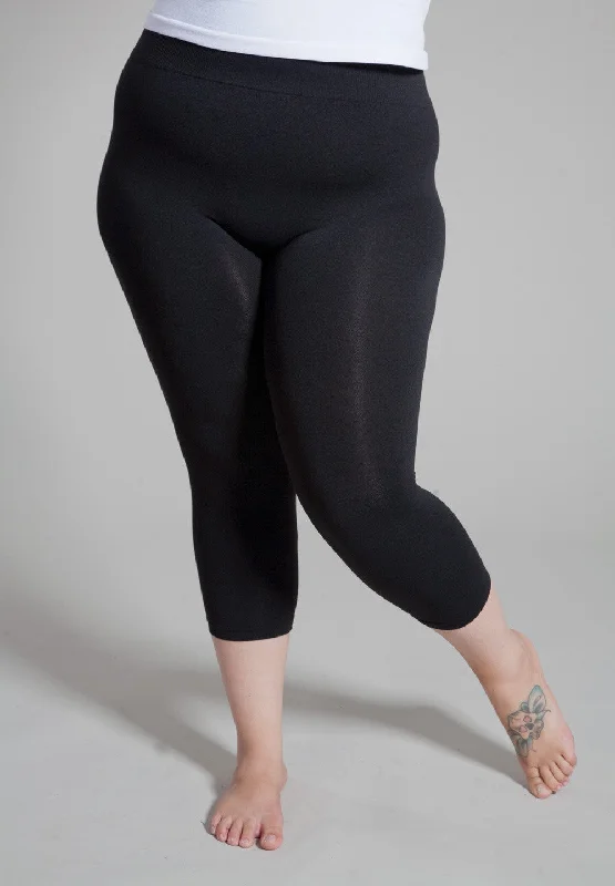 Cropped Women Long Sleeve Top to Pair with High - Waisted BottomsCrop Leggings