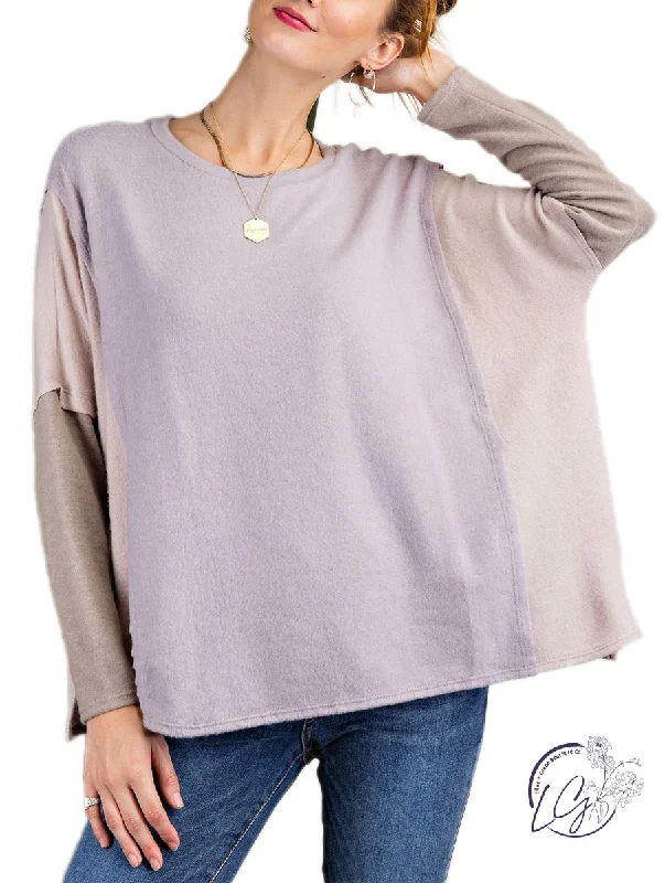 Button - Down Women Long Sleeve Top for a Classic StyleFEELING SOFT TOP