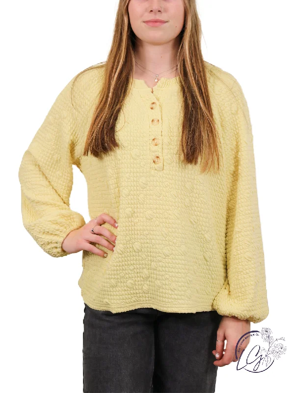 Organic Cotton Women Long Sleeve Top for Eco - Friendly ComfortReasons To Say TOP