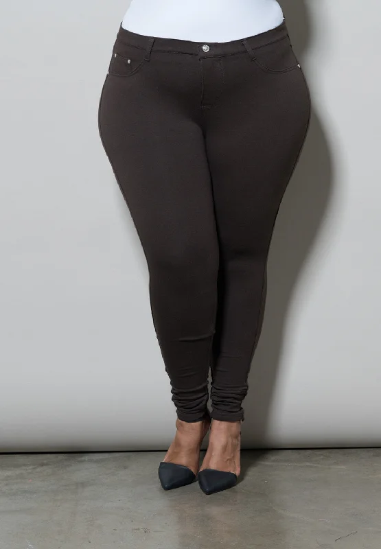 Wrap - Style Women Long Sleeve Top for a Versatile FitZoe Jeggings