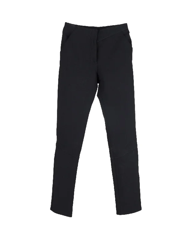 Balenciaga Tapered Trousers in Black Wool