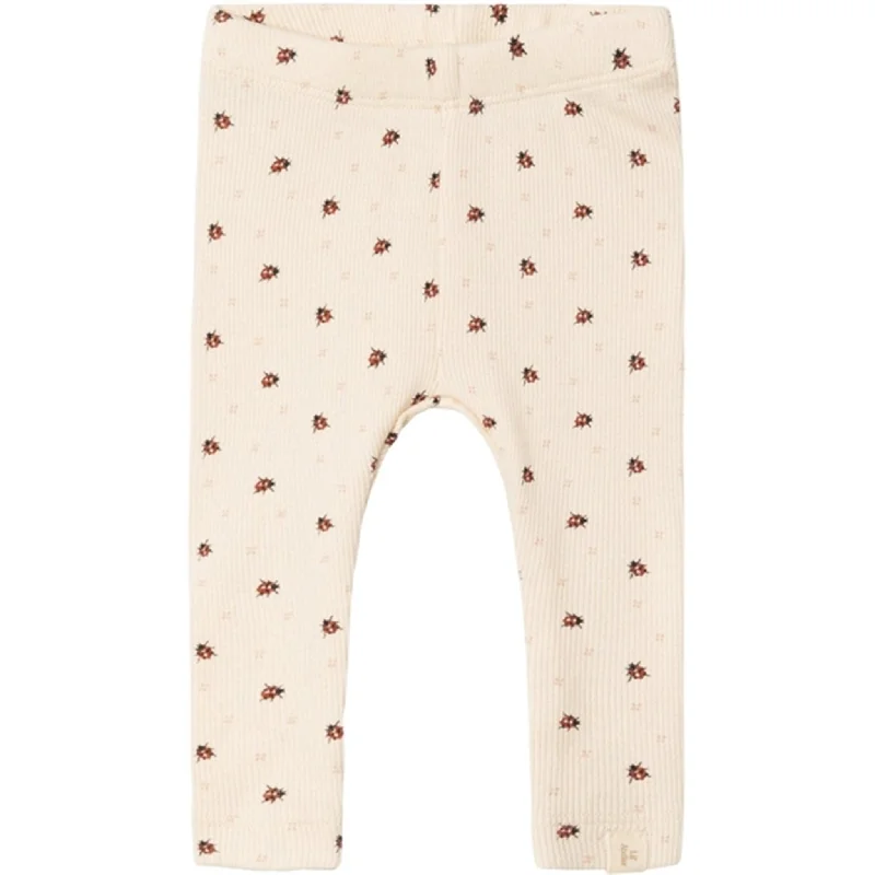 Lil'Atelier Whitecap Gray Ladybug Gago Kye Slim Leggings