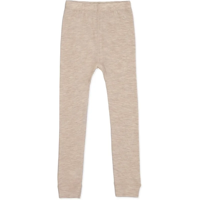 Lillelam Wool Leggings Light Beige