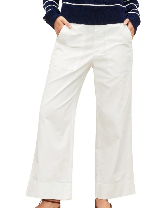 Mya Wide Leg Pants In Sleet