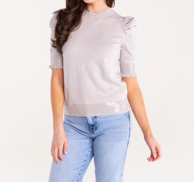 Button - Down Women Sweater for a Versatile LookChelsea Sweater In Grey