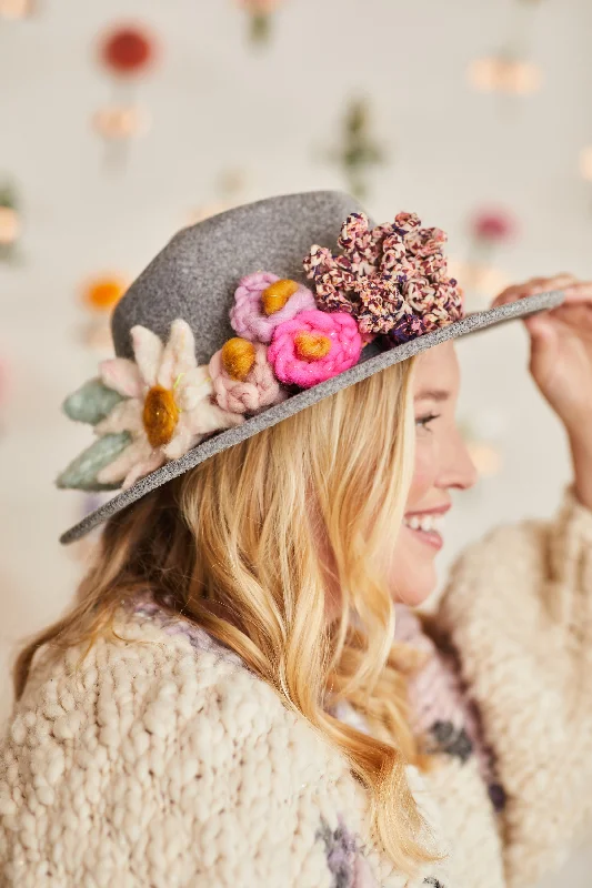 Striped Women Sweater with a Timeless PatternFolklore Flower Crown