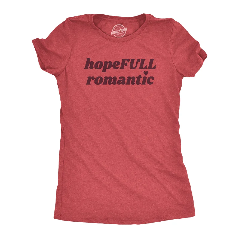 V - Neck Women T Shirt to Enhance the NecklineHopeFull Romantic Women's T Shirt