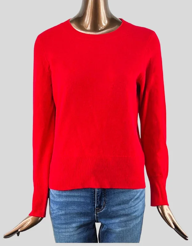 Button - Down Women Sweater for a Versatile LookJ. Crew 100% Cashmere Crewneck Sweater - Small