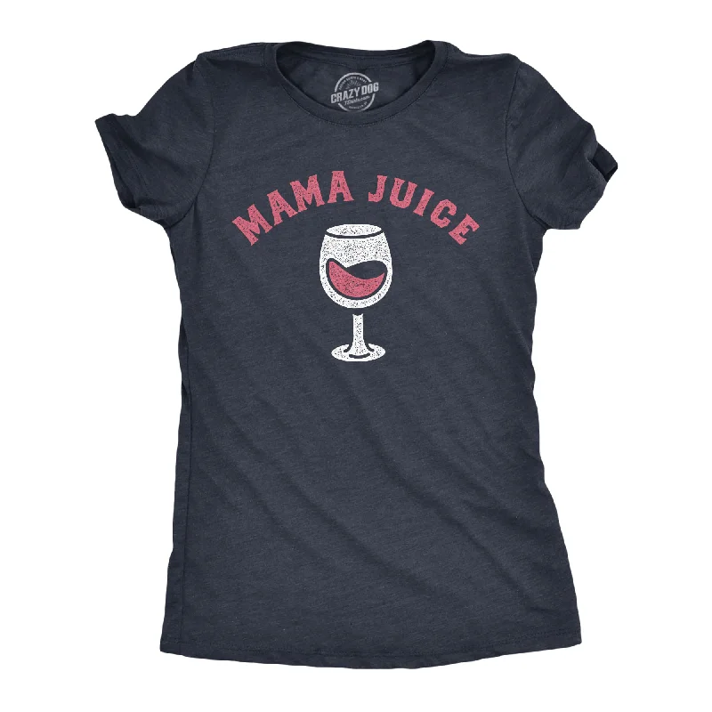 Embroidered Women T Shirt with Intricate DetailsMama Juice Women's T Shirt