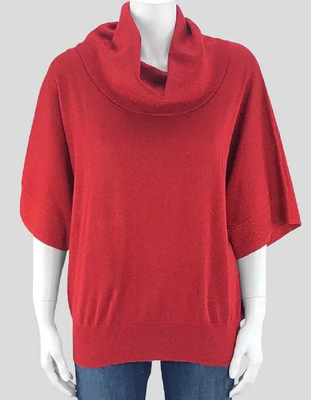 Lightweight Women Sweater for Spring and FallMICHAEL KORS Cowl Neck Sweater - X-Large