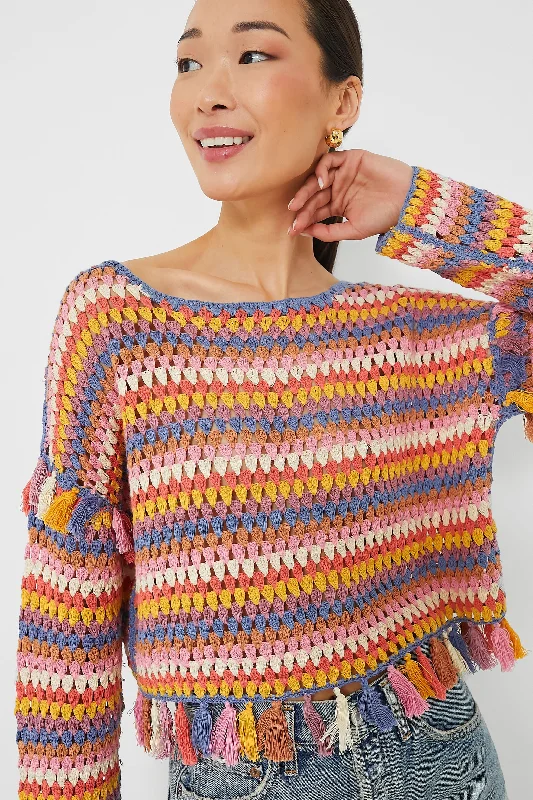 Oversized Women Sweater for a Cozy and Fashionable LookMulti Demna Sweater