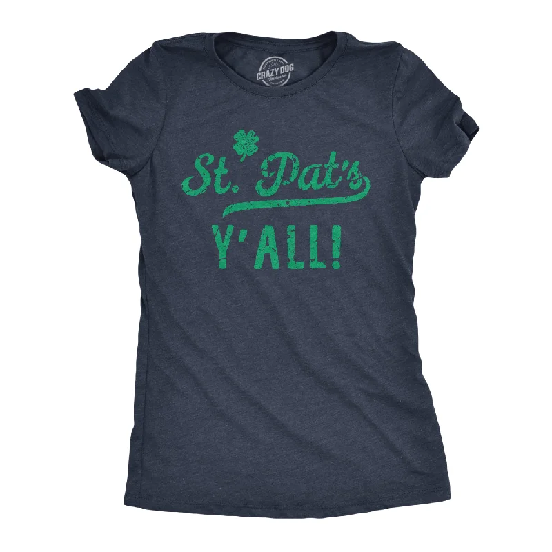 Plus Size Women T Shirt for a Comfortable and Flattering FitSt Pats Yall Women's T Shirt