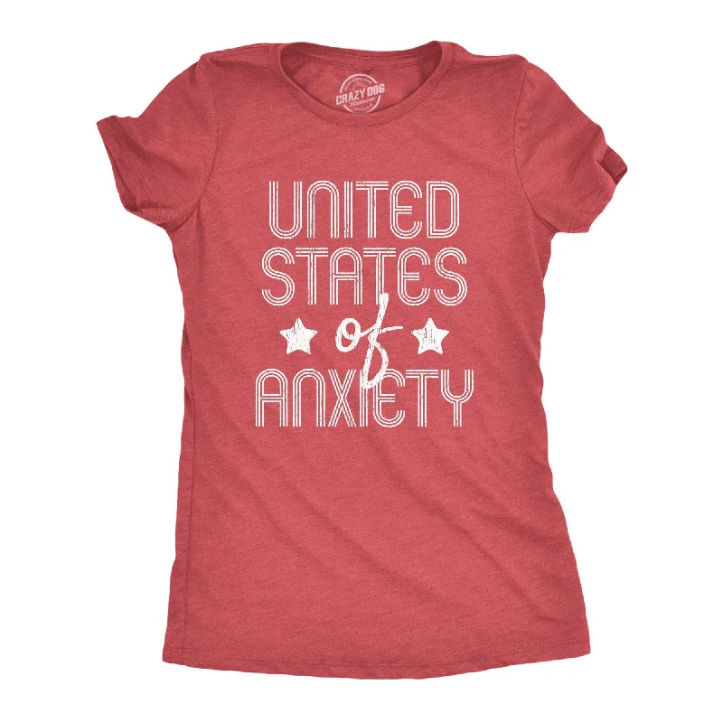 Puff Sleeve Women T Shirt for a Fashion - Forward LookUnited States Of Anxiety Women's T Shirt