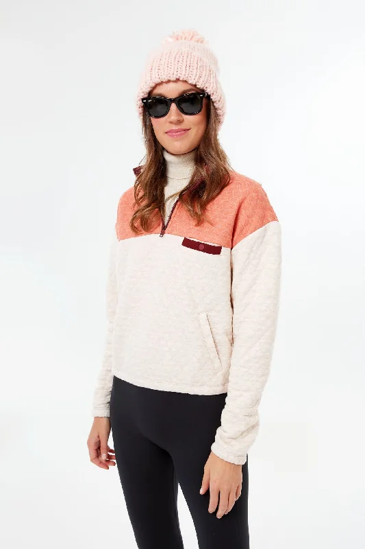 Striped Women Sweater with a Timeless PatternUpdated Corbet Pullover