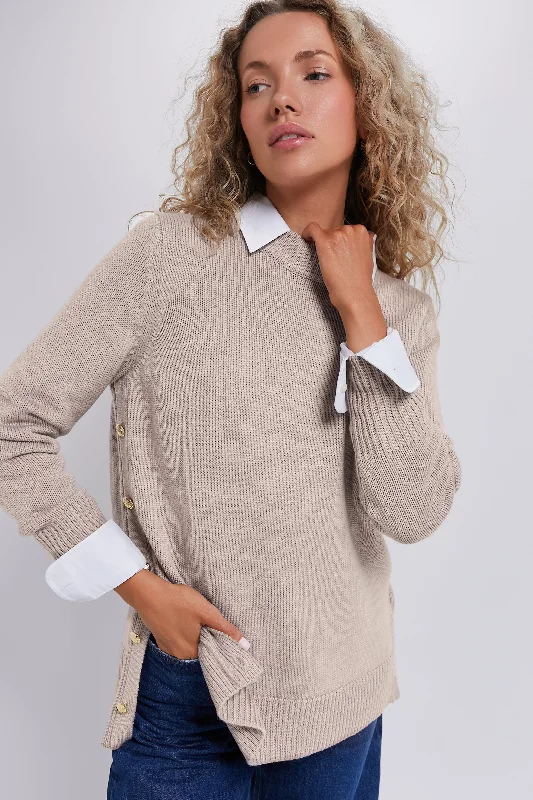 Plus - Size Women Sweater with a Flattering FitWheat Bexley Sweater