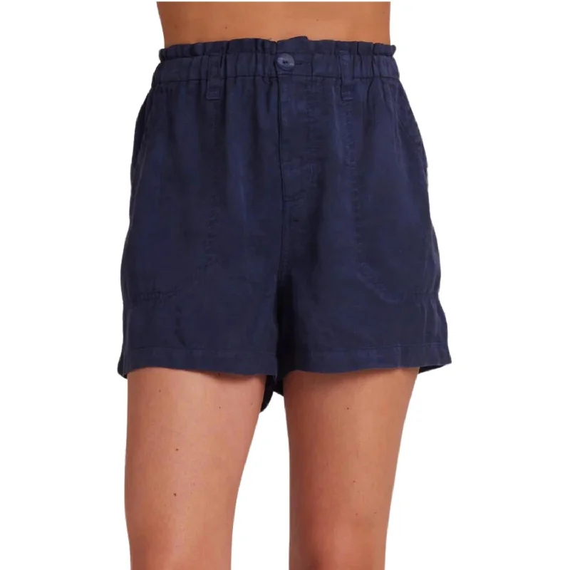 Tie - Waist Women Shorts for a Customizable FitCallie Shorts In Navy