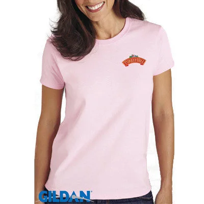 Crew Neck Women T Shirt with a Timeless DesignGildan Ladies Ultra Cotton T-Shirt