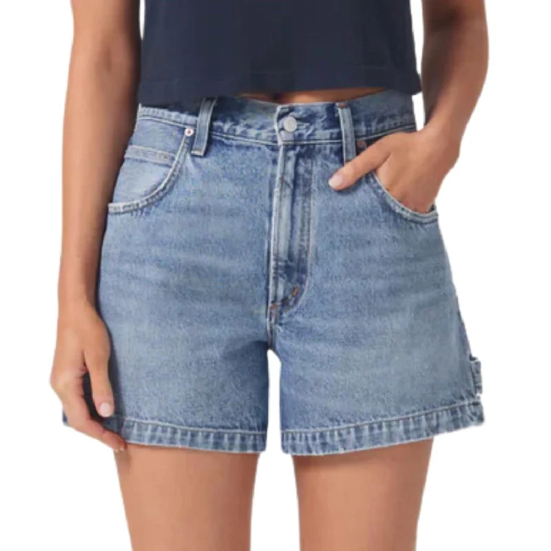 Denim Women Shorts with Distressed Details for a Casual VibeMagda Short In Entrance