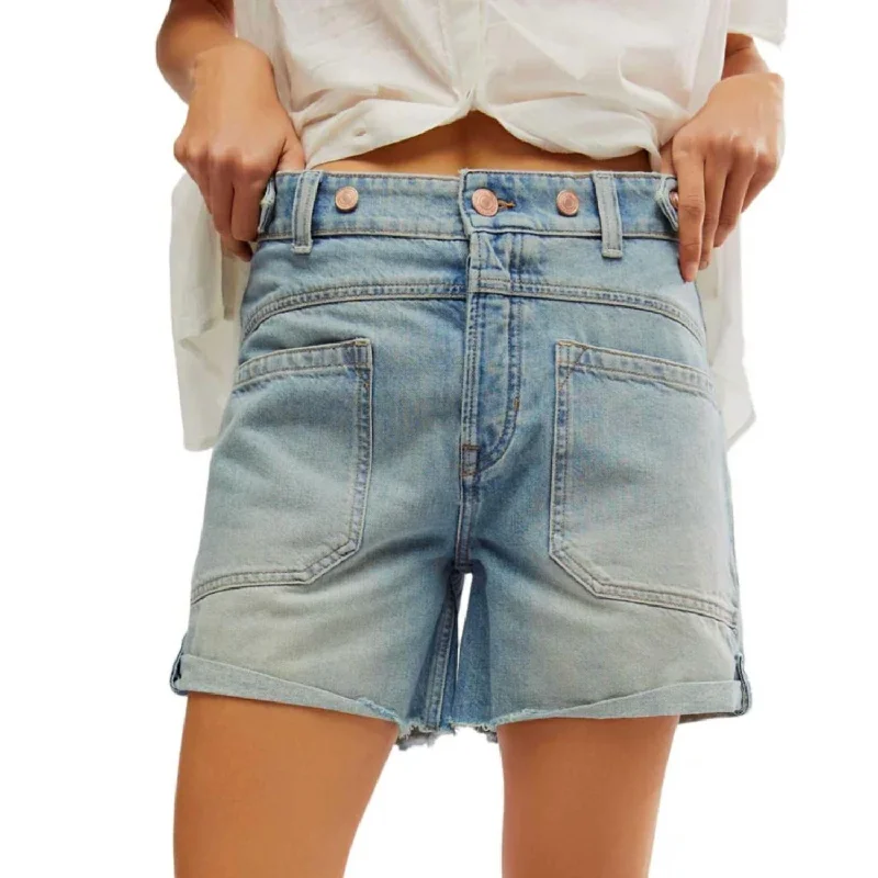 Tie - Waist Women Shorts for a Customizable FitPalmer Shorts In La La Land