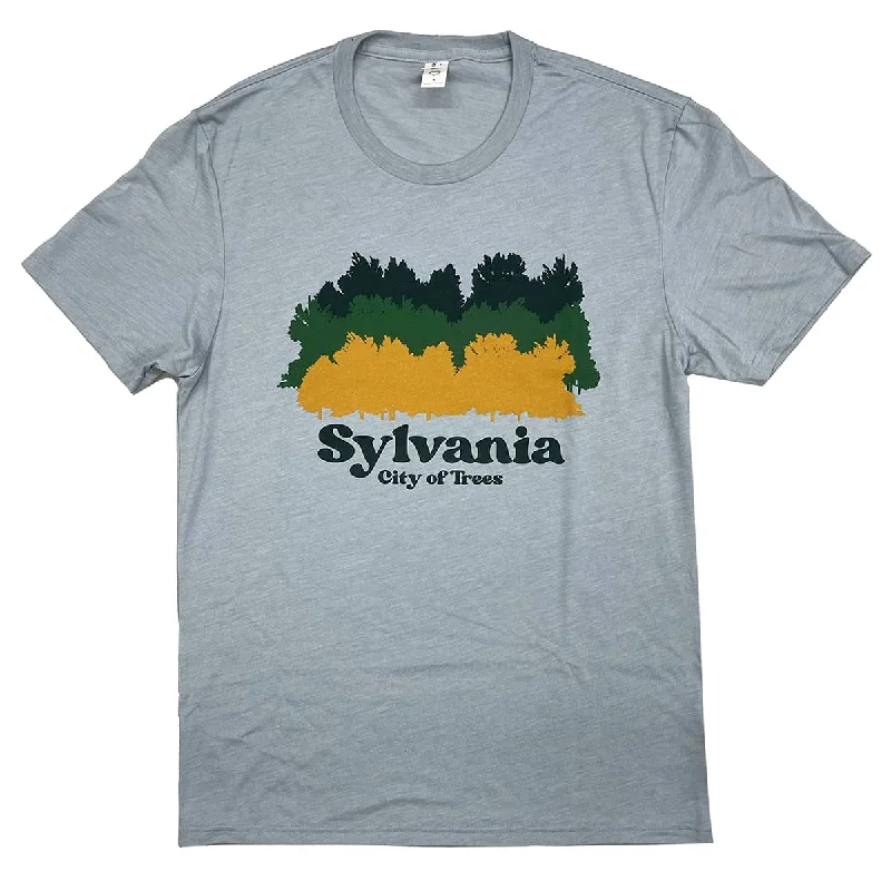 Graphic Print Women T Shirt for a Trendy StatementSylvania City of Trees Shirt