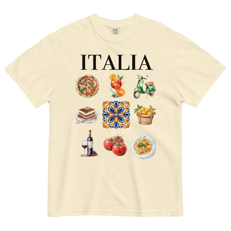 Long Sleeve Women T Shirt for Cooler WeatherTaste of Italia Tee