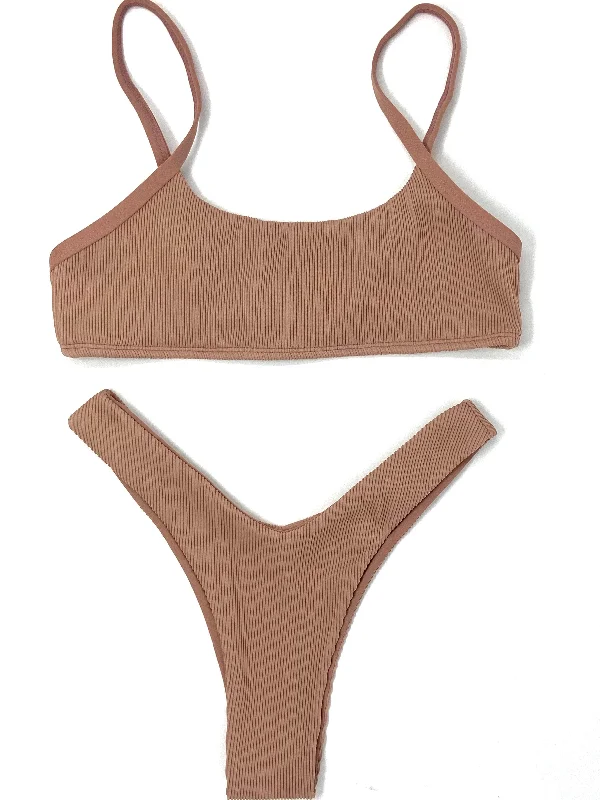 ARISTA Y CUT BOTTOM - DUSTY PINK